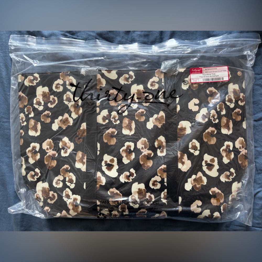 Thirty-One Autumn Bouquet Signature Tote